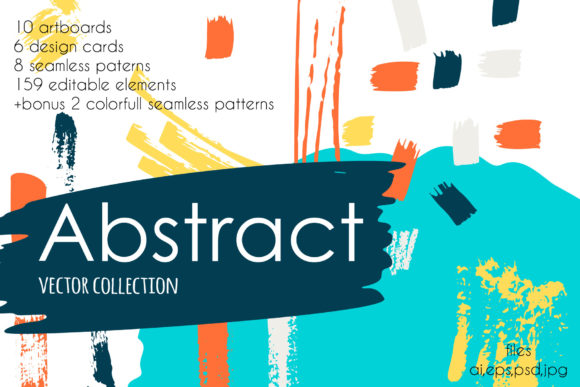 Abstract Vector Collection: A Versatile Resource for Creative Projects
