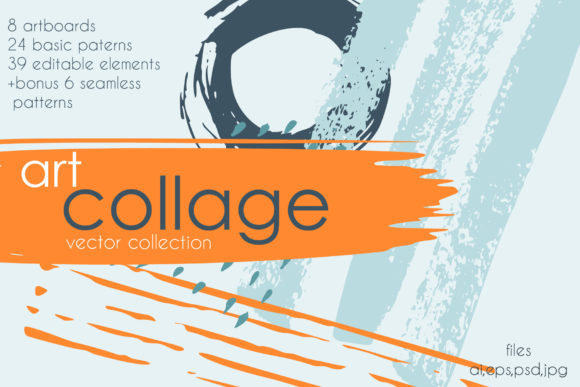 Art Collage Vector Collection