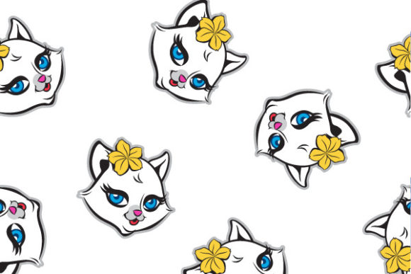 Cat Pattern Design: A Versatile and Adorable Addition to Your Creative Projects