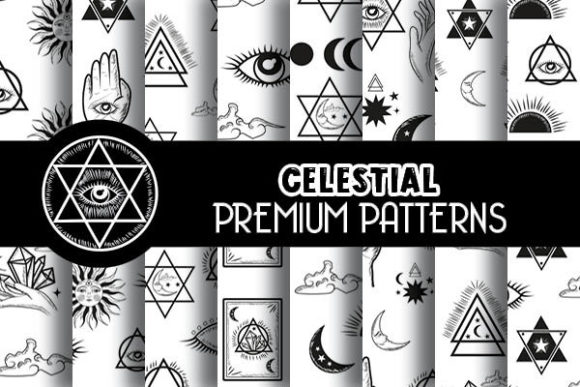 Celestial and Magical Digital Papers: Enhancing Creative Workflows with Enchanting Backgrounds