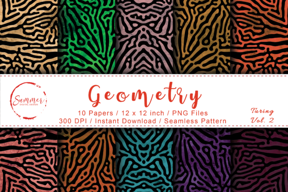 Geometric Lines Seamless Digital Pattern: A Versatile Design Resource