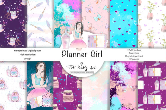 Maximizing Creativity with Planner Girl Digital Paper