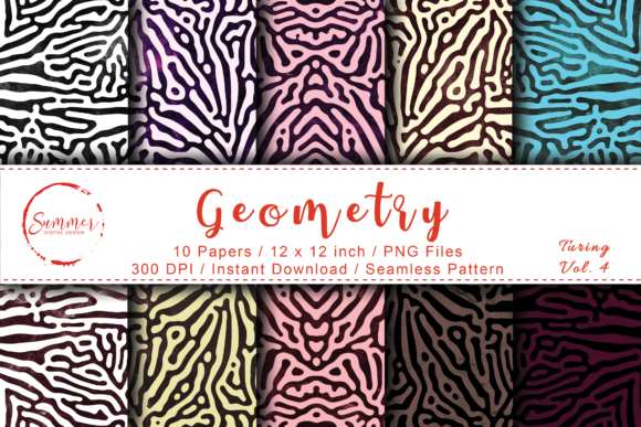 Minimal Modern Geometric Fabric Pattern