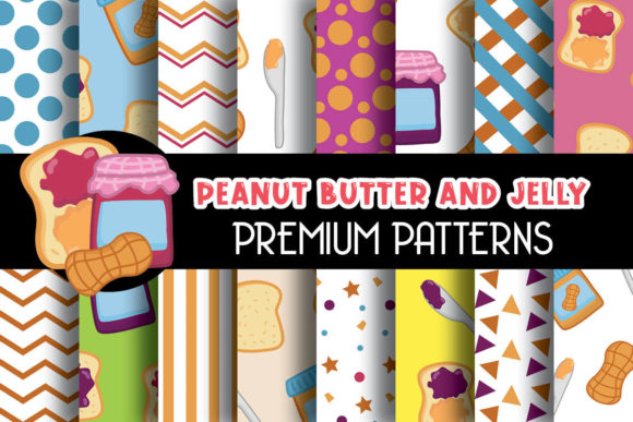 Peanut Butter Jelly Digital Papers: A Creative Resource for Every Project